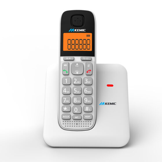 DECT Business Telephone CT-6903 with illuminated display, numeric keypad, and base station for office communication.