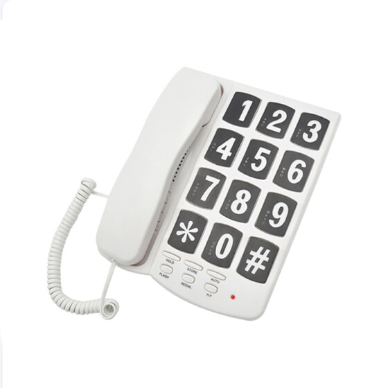 Big Button Telephone for Hotels CT-255 designed for guestroom convenience and accessibility